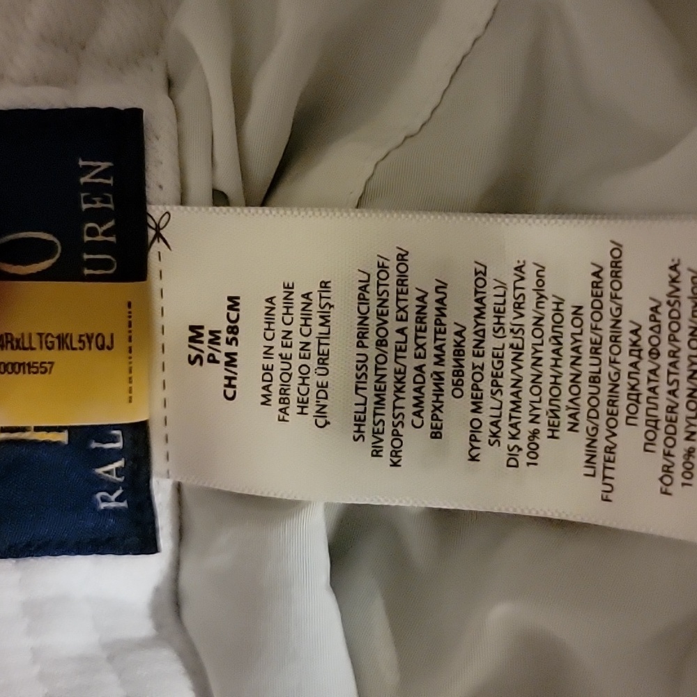 NWOT Polo Ralph Lauren Sise Pocket Adjustable Bucket Hat - Multi - Picture 3 of 6